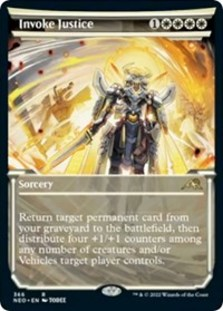 Invoke Justice (Showcase) (Foil)