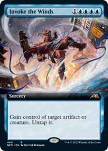Invoke the Winds (Extended Art) (Foil)