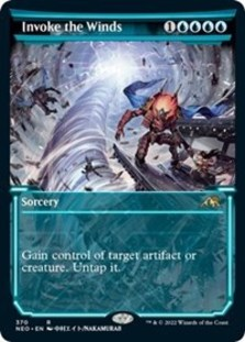 Invoke the Winds (Showcase) (Foil)