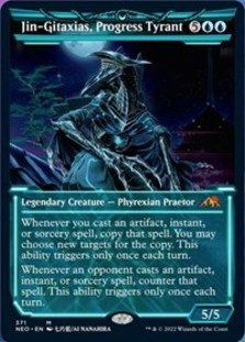 Jin-Gitaxias, Progress Tyrant (Showcase) (Foil)