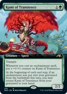 Kami of Transience (Extended Art) (Foil)