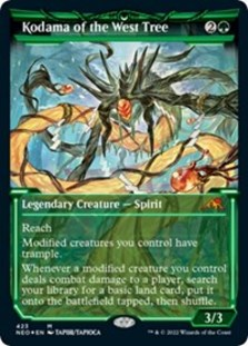 Kodama of the West Tree (Showcase) (Foil Etched) (Foil)