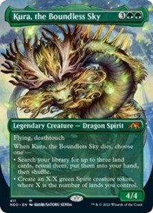 Kura, the Boundless Sky (Borderless) (Foil)