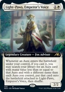 Light-Paws, Emperor's Voice (Extended Art) (Foil)