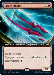 Lizard Blades (Extended Art) (Foil)