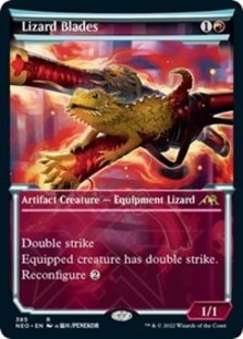 Lizard Blades (Showcase) (Foil)