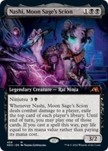 Nashi, Moon Sage's Scion (Extended Art) (Foil)