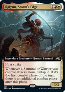 Raiyuu, Storm's Edge (Extended Art) (Foil)