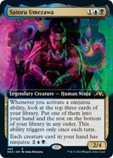 Satoru Umezawa (Extended Art) (Foil)
