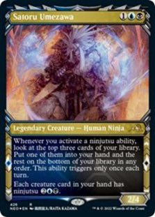 Satoru Umezawa (Showcase) (Foil Etched) (Foil)