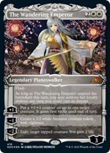 The Wandering Emperor (Showcase) (Foil Etched) (Foil)