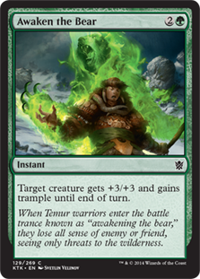 Awaken the Bear (Foil)