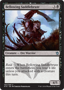 Bellowing Saddlebrute (Foil)