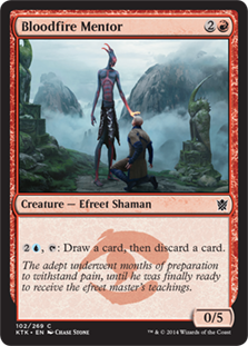 Bloodfire Mentor (Foil)