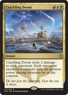Crackling Doom (Foil)