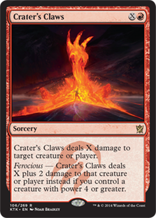 Crater's Claws (Foil)