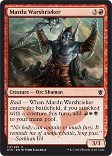 Mardu Warshrieker (Foil)