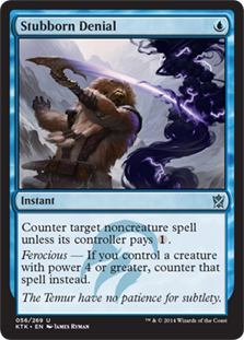 Stubborn Denial (Foil)