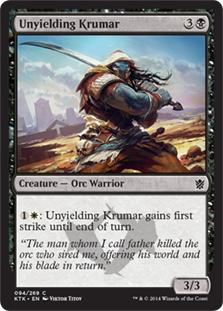 Unyielding Krumar (Foil)
