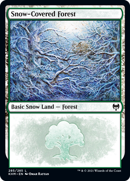 Snow-Covered Forest 285 (Foil)