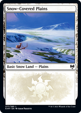 Snow-Covered Plains 277 (Foil)