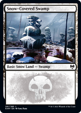 Snow-Covered Swamp 281 (Foil)