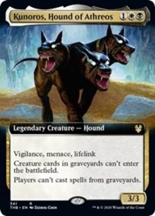 Kunoros, Hound of Athreos (Extended Art Foil) Kunoros, Hound of Athreos (Extended Art Foil)