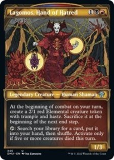 Lagomos, Hand of Hatred (Textured Foil) (Foil)