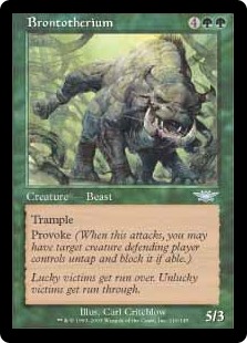 Brontotherium (Foil)