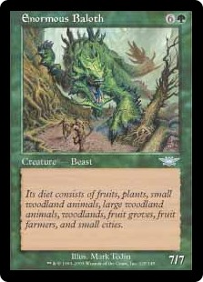Enormous Baloth (Foil)