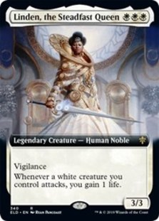 Linden, the Steadfast Queen (Extended Art Foil)