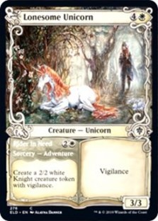 Lonesome Unicorn // Rider in Need (Showcase Foil)