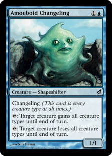Amoeboid Changeling (Foil)