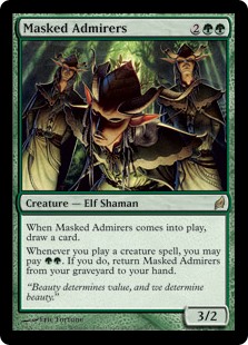 Masked Admirers (Foil)