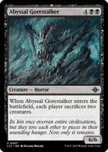 Abyssal Gorestalker (Foil)