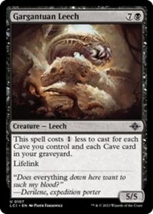 Gargantuan Leech (Foil)