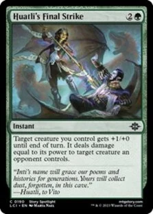 Huatli's Final Strike (Foil)
