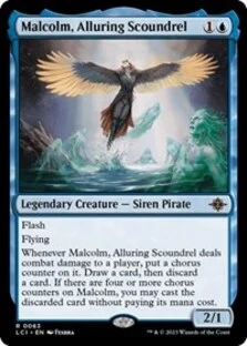 Malcolm, Alluring Scoundrel (Foil)