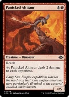 Panicked Altisaur (Foil)