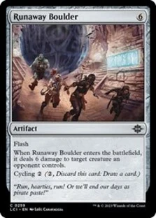 Runaway Boulder (Foil)