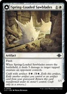 Spring-Loaded Sawblades (Foil)