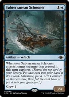 Subterranean Schooner (Foil)