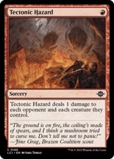 Tectonic Hazard (Foil)