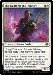 Thousand Moons Infantry (Foil)