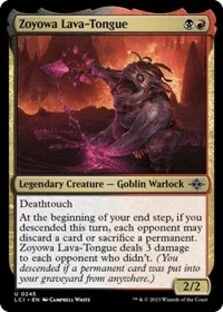 Zoyowa, Lava-Tongue (Foil)