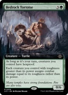 Bedrock Tortoise (Extended Art) (Foil)