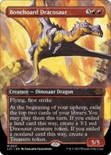 Bonehoard Dracosaur (Borderless) (Foil)