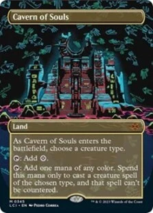 Cavern of Souls (0345) (Borderless) (Foil)