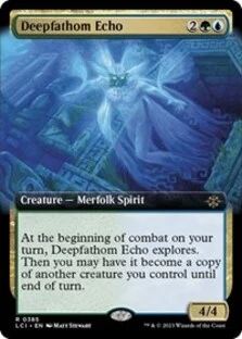 Deepfathom Echo (Extended Art) (Foil)