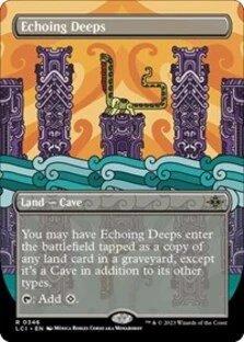 Echoing Deeps (Borderless) (Foil)